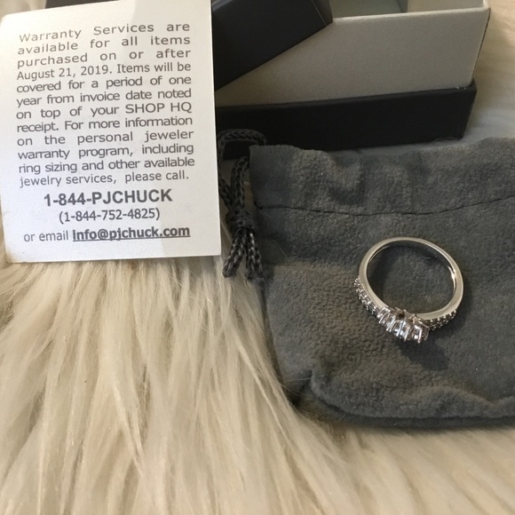 NWT Diamond Treasures SS 0.50TCW Diamond Sun Dangle Charm Crisscross Ring - Picture 15 of 16